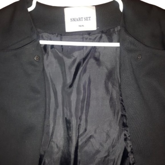 Smartset Blazer Jacket Black size XL - Picture 4 of 4